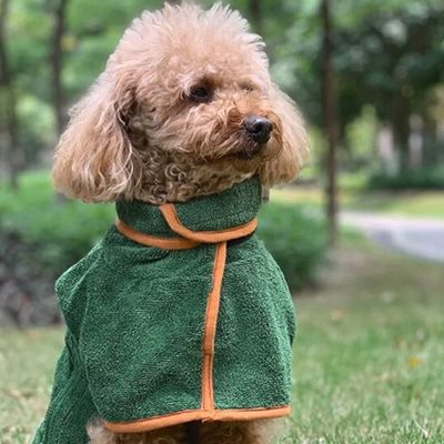peignoir-pour-chien-vert