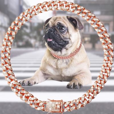 collier-chien-rose
