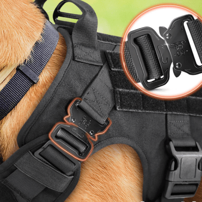 HARNAIS TACTIQUE CHIEN | Miltar™ - Wouf chien