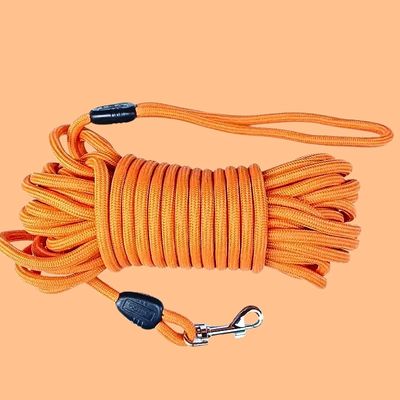 longe pour chien orange