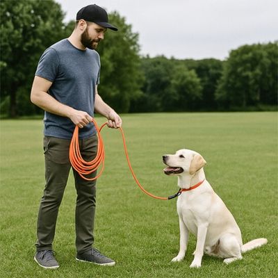 longe pour chien solide