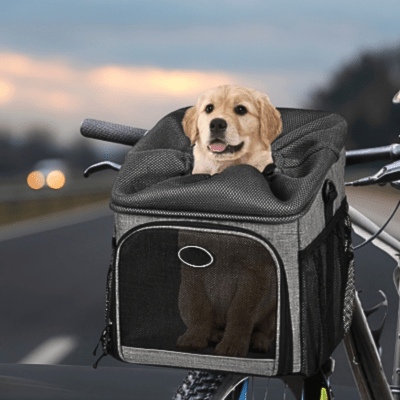 PANIER VELO POUR CHIEN | Cozzybag™ - Wouf chien