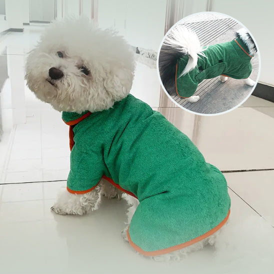 peignoir-pour-chien-vert