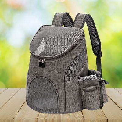 sac-a-dos-pour-chien-gris
