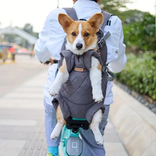 sac-a-dos-pour-chien-gris